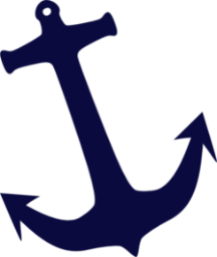 Navy Anchor