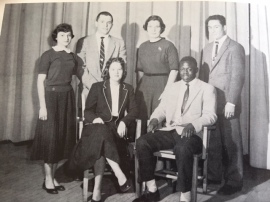 Junior Class Officers, Sally, Vice-President 1957